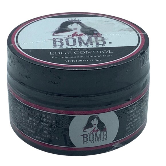 She Bomb Edge Control For Natural & Relaxed Hair 100ML/3.5oz Fast Drying NEW - Picture 2 of 5